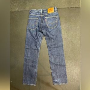 Levi’s 505 high waist straight jeans